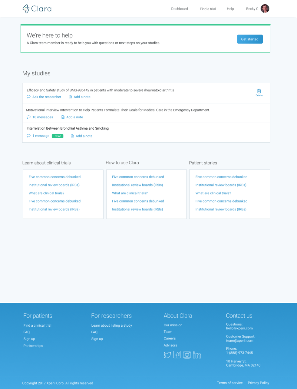 Clara App 6